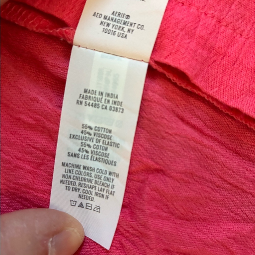 AERIE Smocked Women's mini sun Dress medium - Picture 5 of 5
